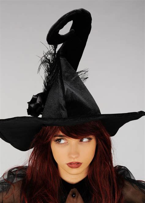 Black witch hat
